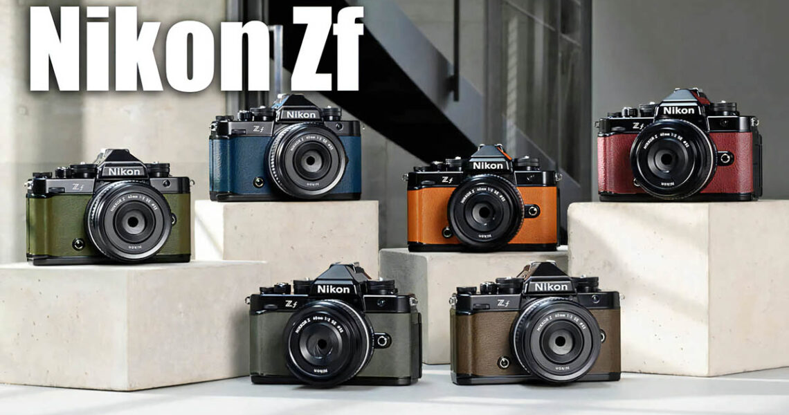 Полнокадровая фотокамера Nikon Zf - обложка новостной статьи