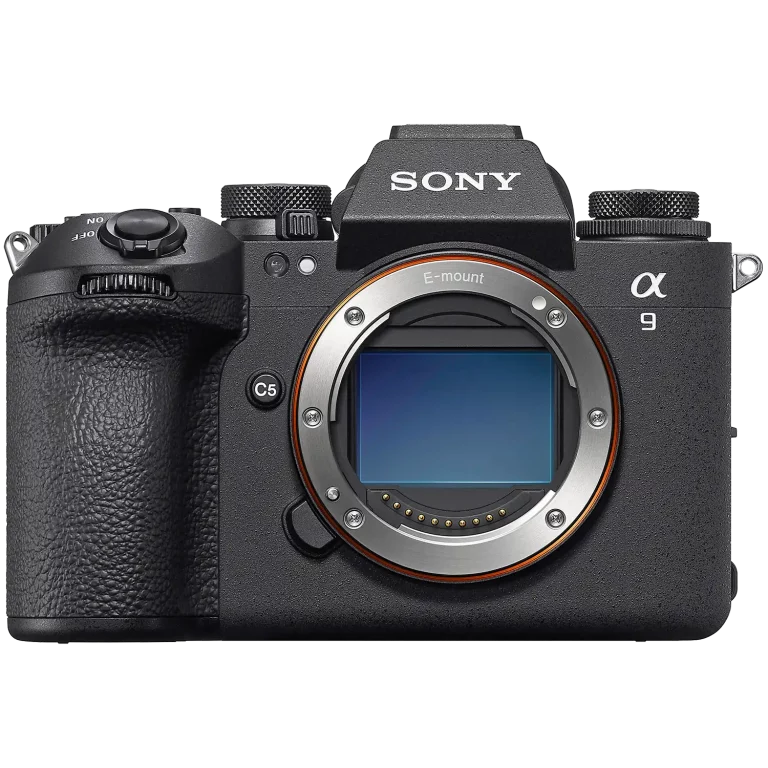 Беззеркальная фотокамера Sony a9 III - вид спереди