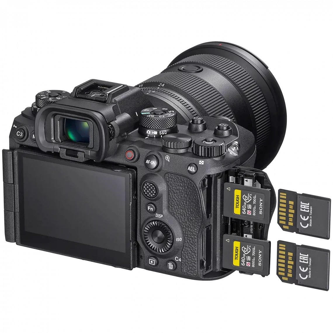Беззеркальная фотокамера Sony a9 III – вид справа