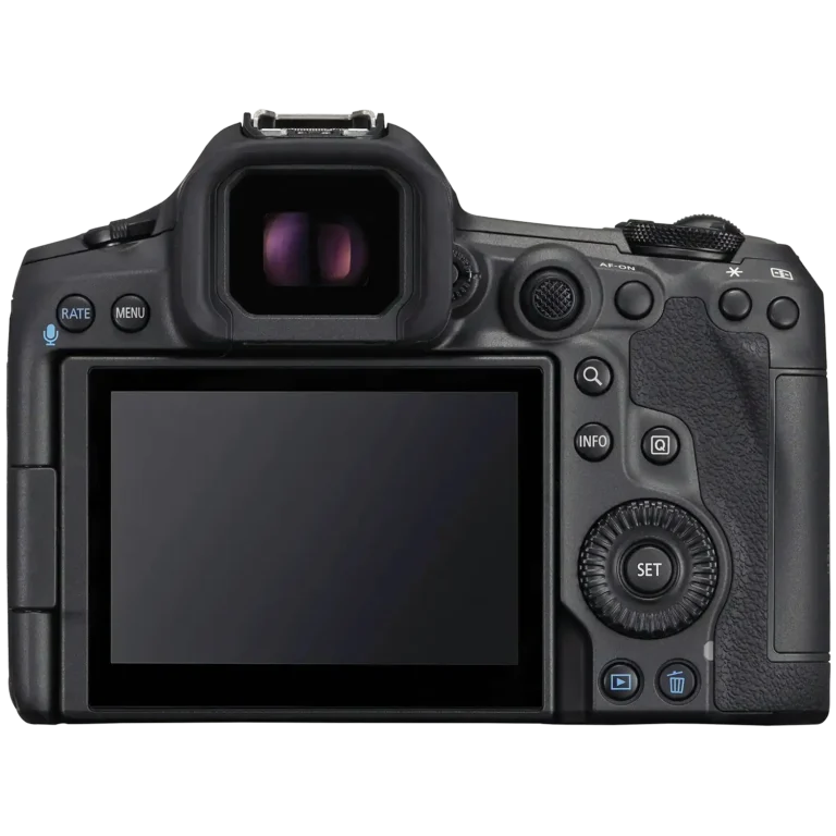 Фотокамера Canon EOS R5 Mark II - вид сзади
