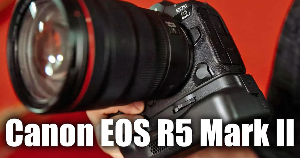 Фотокамера Canon EOS R5 Mark II - обложка новостной статьи
