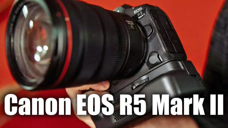 Фотокамера Canon EOS R5 Mark II - обложка новостной статьи