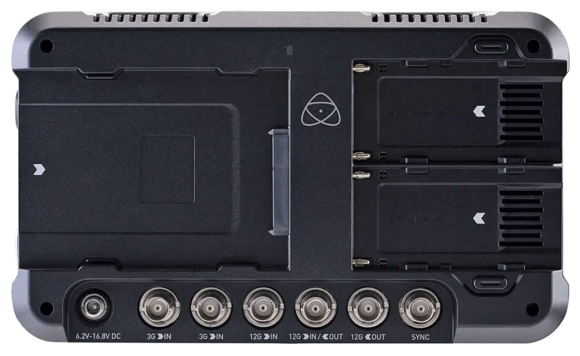 Видеорекордер-монитор Atomos Shogun 7 – вид сзади