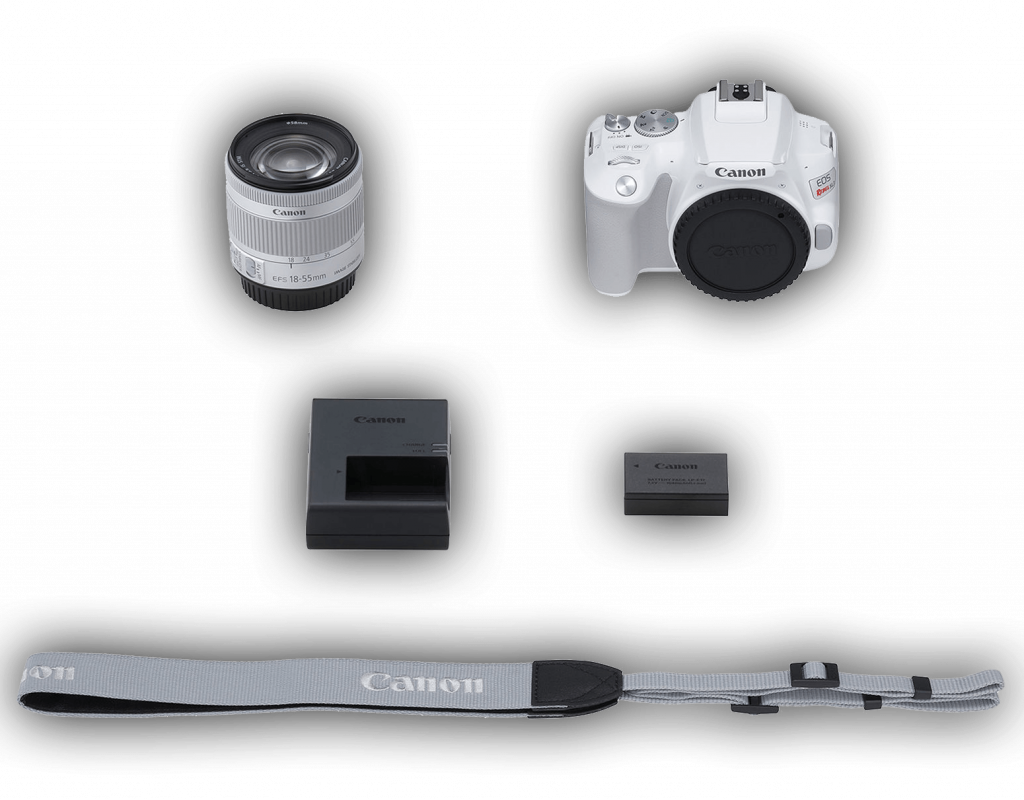 Зеркальная камера начального уровня Canon EOS 250D (Rebel SL3) — комплект поставки Зеркальная камера начального уровня Canon EOS 250D (Rebel SL3) - комплект поставки