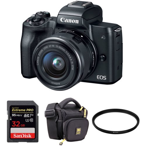 Фотоаппарат Canon EOS M50 с объективом 15-45 Фотоаппарат Canon EOS M50 с объективом 15-45