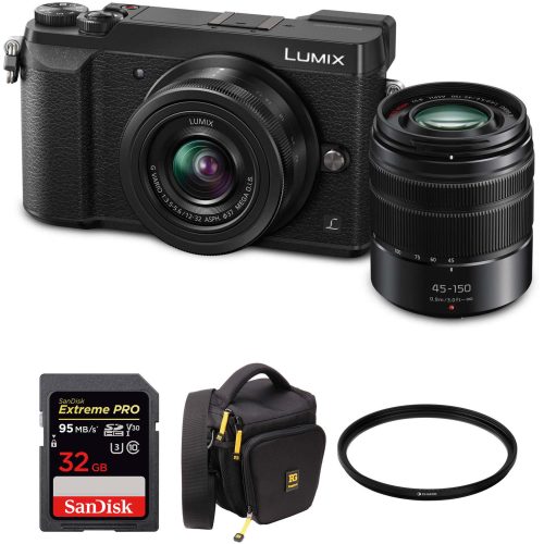 Камера Panasonic Lumix GX85 с объективами 12-32 и 45-150 (дабл-кит)