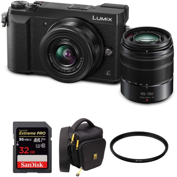Камера Panasonic Lumix GX85 с объективами 12-32 и 45-150 (дабл-кит) Камера Panasonic Lumix GX85 с объективами 12-32 и 45-150 (дабл-кит)